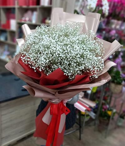 Букет цветов из: Гипсофила в Большое Козино