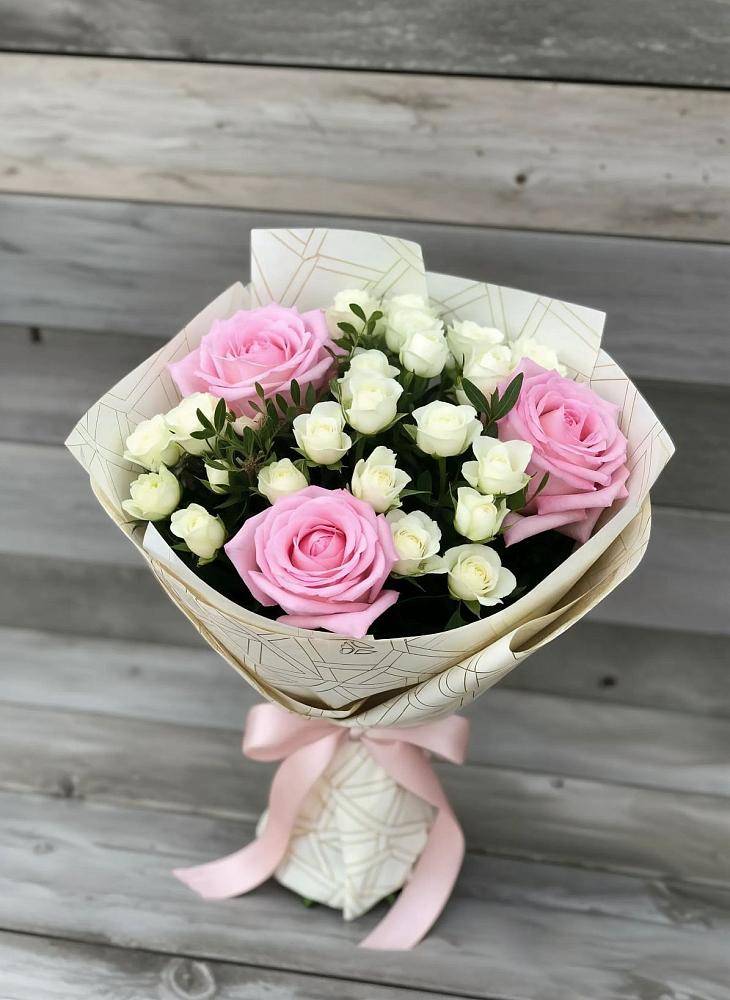 Букет цветов из: Розы в Большое Козино