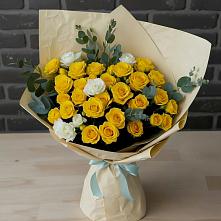 Букет цветов из:  Розы #REPLACE_PRED# Большое Козино