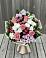 Букет цветов из: Альстромерии, Гвоздики, Розы и Хризантемы в Большое Козино