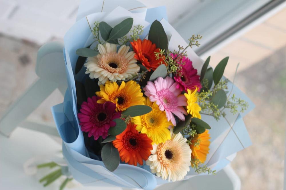 Букет цветов из: Герберы в Большое Козино