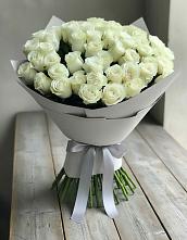 Букет 35 Белых роз в Большое Козино