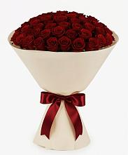 Букет 101 Бордовая роза Блэк Бакарра #REPLACE_PRED# Большое Козино