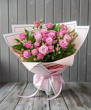 Букет Розовый кустик в Большое Козино