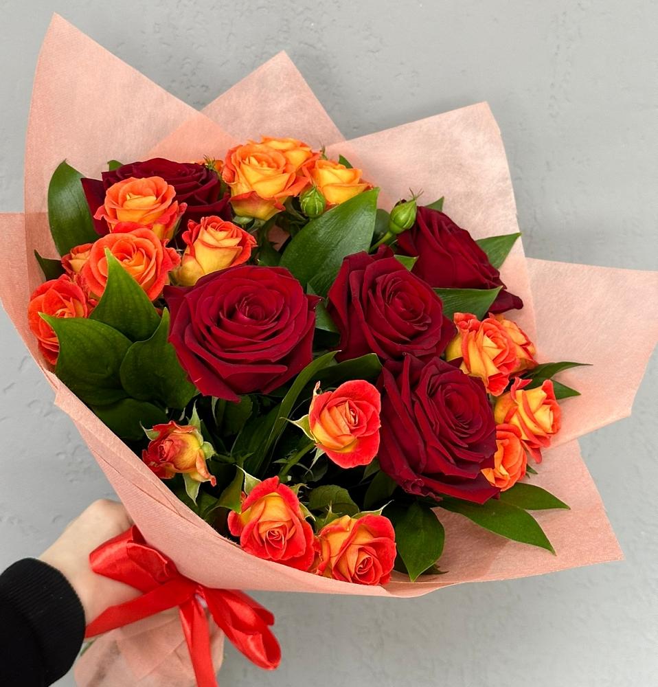 Букет Любовь и восторг в Большое Козино