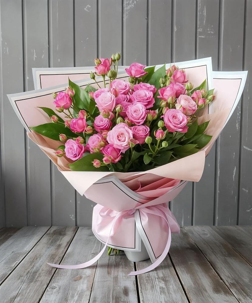 Букет Розовый кустик в Большое Козино