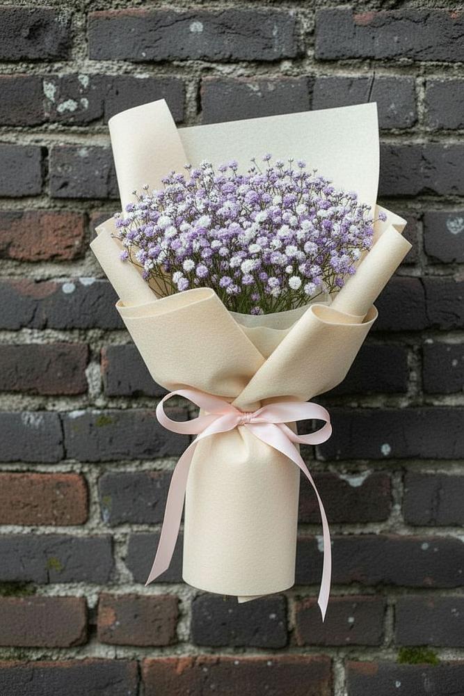 Букет цветов из: Гипсофила в Большое Козино