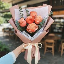 Букет цветов из:  Розы в Большое Козино