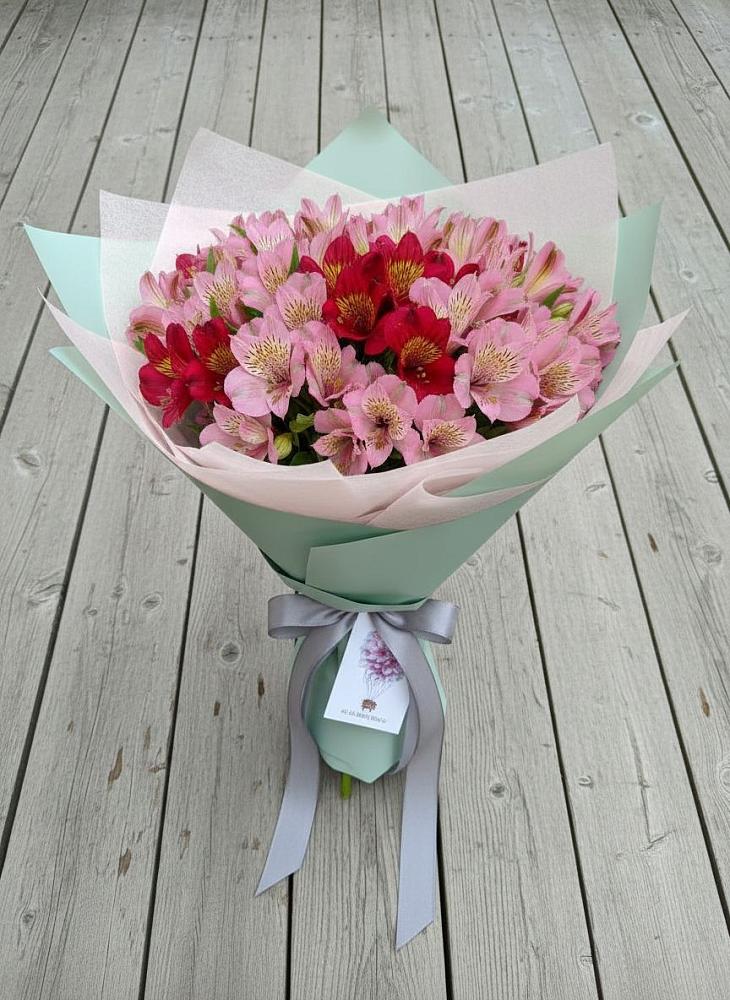 Букет цветов из: Альстромерии в Большое Козино