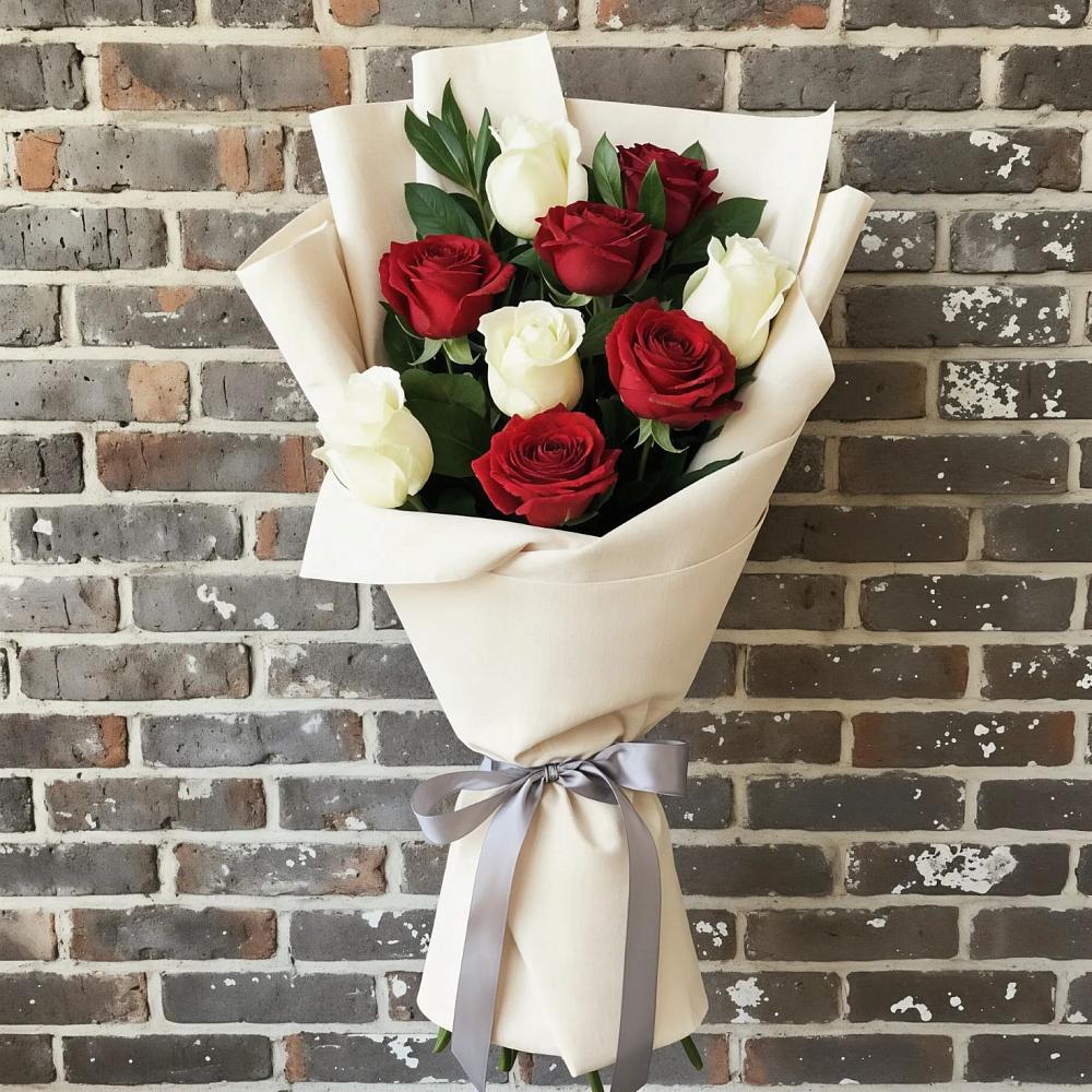 Букет цветов из: Розы в Большое Козино