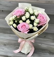 Букет цветов из:  Розы в Большое Козино