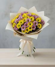 Букет цветов из:  Хризантемы в Большое Козино