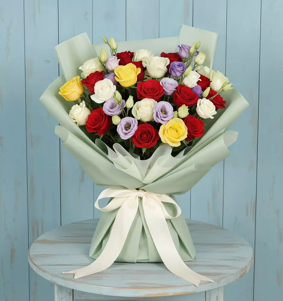 Букет цветов из: Розы в Большое Козино