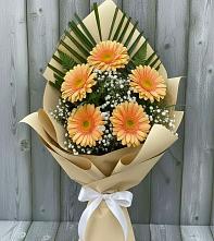 Букет цветов из:  Герберы в Большое Козино