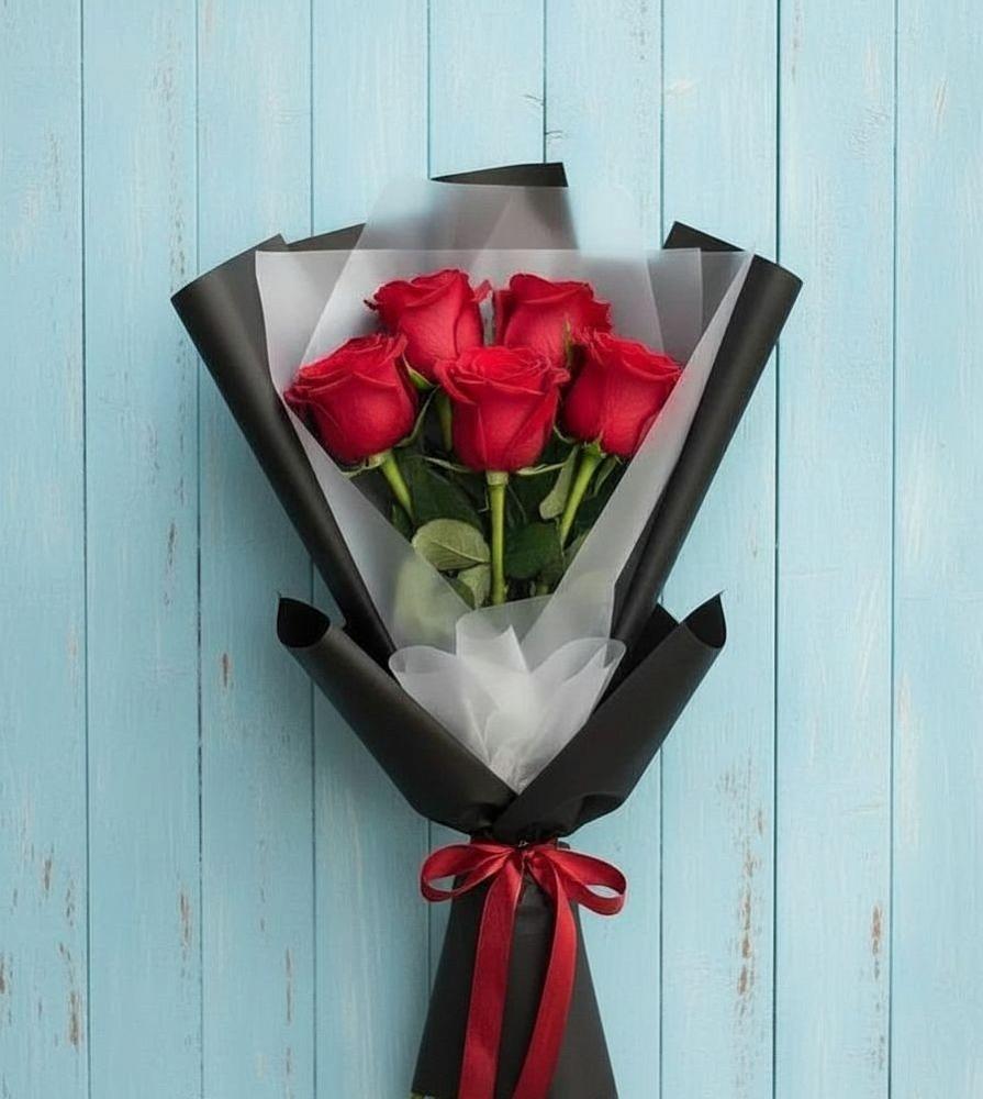 Букет цветов из: Розы в Большое Козино