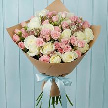 Букет цветов из:  Розы в Большое Козино