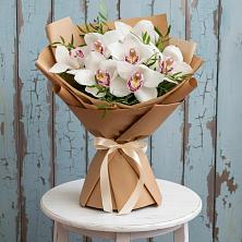 Букет цветов из:  Орхидеи и Розы в Большое Козино