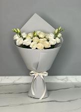 Букет цветов из:  Розы и Лизиантусы в Большое Козино